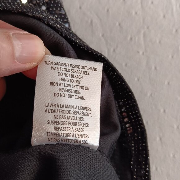 Eclipse NWOT Black Sequins Bodycon Cocktail Formal Mini Dress Women's Size XS - Picture 4 of 14